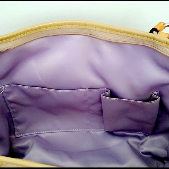 COACH F14663 RETIRED LEAH EMBOSSED TOTE - Picture 11 of 16